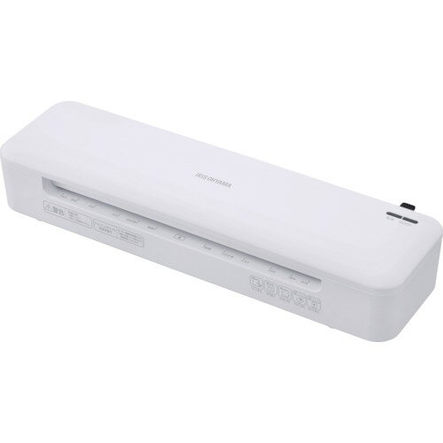 IRIS 104321 高速起動ラミネーターA3 2本ローラー ホワイト [HSL-A322-W] HSLA322W 販売単位：1 送料無料