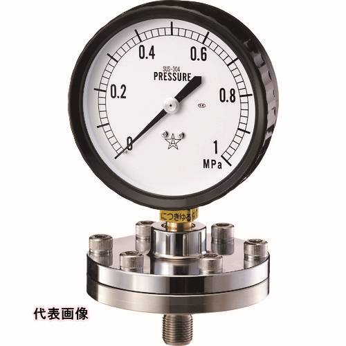 右下 隔膜式圧力計 BT-1型 [KA-BT-1-9-PVC-1MPA] KABT19PVC1MPA 販売単位：1 送料無料(4)