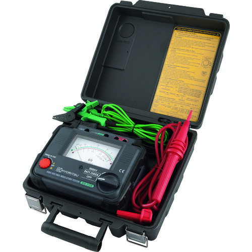 KYORITSU アナログ絶縁抵抗計(高圧) [KEW3122B] KEW3122B 販売単位：1 送料無料