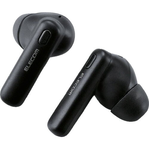 ELECOM Bluetoothイヤホン 完全ワイヤレス ノイズキャンセリング AAC対応 カナル型 ブラック [LBT-TWS13BK] LBTTWS13BK 販売単位：1 送料無料