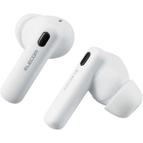 ELECOM Bluetoothイヤホン 完全ワイヤレス ノイズキャンセリング AAC対応 カナル型 ホワイト [LBT-TWS13WH] LBTTWS13WH 販売単位：1 送料無料