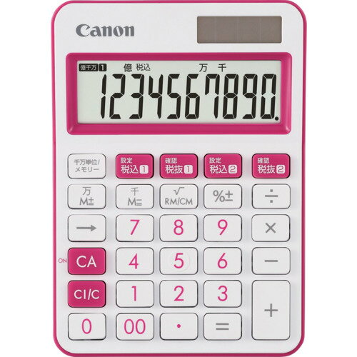 キヤノン 電卓 LS-105WUC-PK JPN SOB [LS-105WUC-PK] LS105WUCPK 販売単位：1