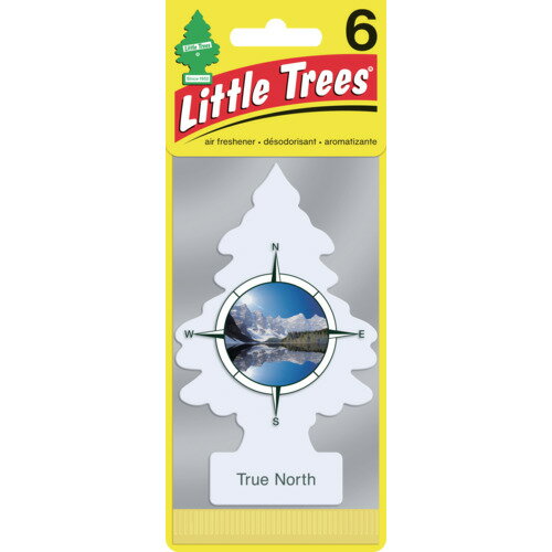 リトルツリーズ LT エアーフレッシュナー 6P - True North(トゥルーノース) [LT660] LT660 販売単位：1