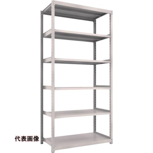 TRUSCO トラスコ中山 スチールラック M2型軽中量棚 1160×880×H2400 6段 単体 ...