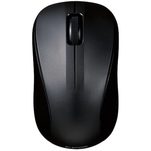ELECOM マウス Bluetooth IR LED 3ボタン Sサイズ 抗菌 静音 ブラック [M-BY10BRSKBK] MBY10BRSKBK 販売単位：1