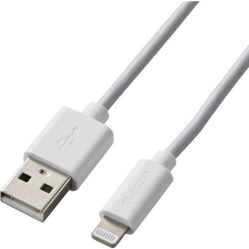 ELECOM Lightningケーブル スタンダード 1.5m ホワイト [MPA-UALA15WH] MPAUALA15WH 販売単位：1