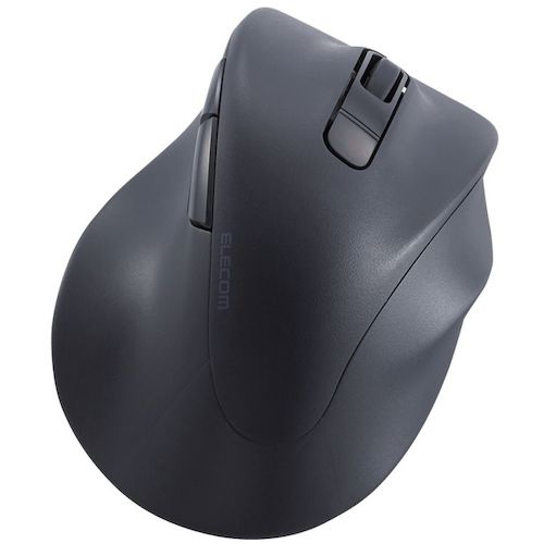 ELECOM マウス EX-G 右手専用 Sサイズ Bluetooth 5ボタン 抗菌 静音設計 ブラック [M-XGS30BBSKBK] MXGS30BBSKBK 販売単位：1 送料無料