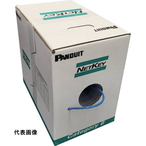 Lan （~5 m） - PANDUIT LANケーブル NetKeyTM Cat6 UTPケーブル 青 NUV6C04BU-VE [NUV6C04BU-VE] NUV6C04BUVE 販売単位：1 送料無料