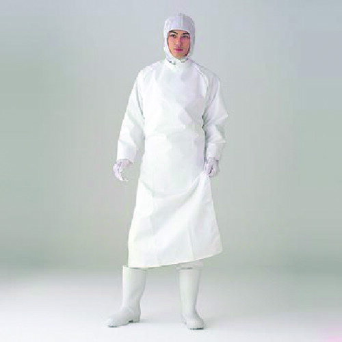 GOLDWIN 耐薬品ボディウェア 白 [PA7515-W] 販売単位：1 送料無料