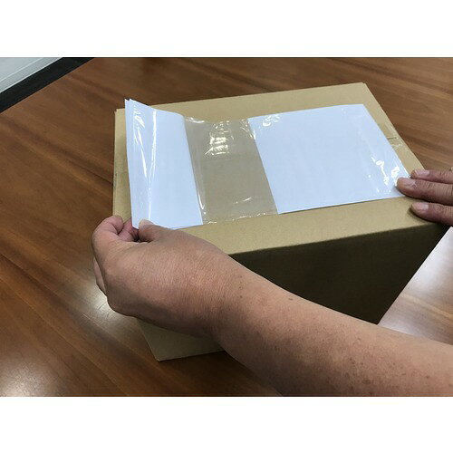 パピルス デリバリーパック 4方溶着タイプ 上PEスリット(長3封筒サイズ用)145×280 ...
