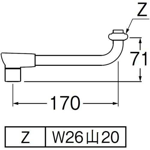 SANEI 節水断熱パイプ [PA1012H-60X-16-MW2] PA1012H60X16MW2 販売単位：1