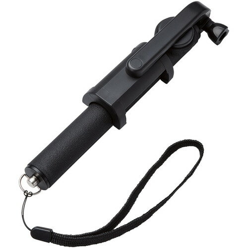 ELECOM Bluetooth自撮り棒(1m/回転ホルダータイプ) [P-SSB01RBK] PSSB01RBK 販売単位：1 送料無料