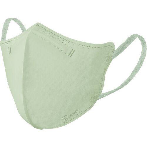 IRIS 296472 DAILY FIT MASK 立体 ふつうサイズ 30枚入 ピスタチオ [RK-F30SXA] RKF30SXA 販売単位：1