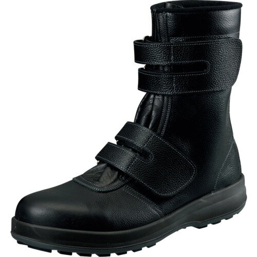 シモン 安全靴 長編上 マジック式 SF38黒 27.5cm [SF38BK-275] SF38BK275 販売単位：1 送料無料