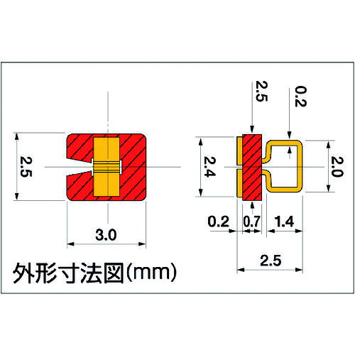 4931442650736｜193-5053 [SHK5GKURO ] 1販売 商品画像については実際の製品と異なる場合がございます。あくまでも商品のスペックをご確認の上ご注文をお願いいたします。※この商品は受注発注の商品です。その為メーカーに在庫がない場合がございます。その場合は大変申し訳ございませんがキャンセルとさせて頂きます。予めご了承下さい。193-5053特長オシロスコープのプローブが全方向から引っかけられます。用途表面実装タイプのチェック端子。仕様幅(mm)：42奥行(mm)：70高さ(mm)：3色：黒仕様2ランドサイズ：1.25×2.5mm以上材質_仕上ピン部：リン青銅0.2t、　樹脂部：フッ素（UL-94V-0）ピン部：0.2mmリン青銅・ニッケル下地金メッキ樹脂部：フッ素（UL94V-O）質量1.000Gセット内容_付属品20個入り原産国日本JANコード4931442650736「ルーペスタジオ」では、拡大鏡(虫眼鏡/ルーペ)、双眼鏡、単眼鏡、望遠鏡などのレンズ製品を主に取り扱っております。工具製品は常には在庫しておらずお取りよせとなります。ご了承下さい。基板用品 基板用品サンハヤト 関連商品へ