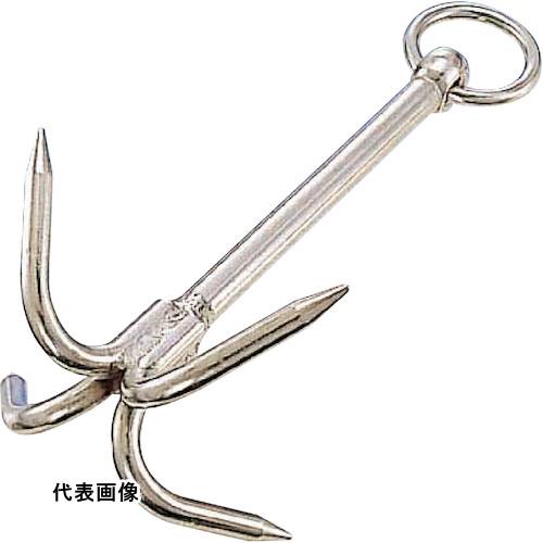 4982970115013｜849-2740 [SM1] 1販売 システム上、送料無料と表記されていても、沖縄県・離島宛、大型商品は追加料金をいただく場合があります。別途費用が発生する場合、システムの都合上ご購入時の自動配信メールには追加料金が含まれておりません。当店でご注文内容を確認し、別途メールにてご請求金額を連絡致します。商品画像については実際の製品と異なる場合がございます。あくまでも商品のスペックをご確認の上ご注文をお願いいたします。※この商品は受注発注の商品です。その為メーカーに在庫がない場合がございます。その場合は大変申し訳ございませんがキャンセルとさせて頂きます。予めご了承下さい。849-2740特長ステンレス製で錆びにくく、耐久性に優れます。用途船舶・ヨット使用時において、ロープ等に取り付けたスマルを海中（水中）に放り込み簡易の係留に使用したり、水中の物を拾うために使用出来ます。仕様A(mm)：46B(mm)：16L(mm)：255W(mm)：221D1(mm)：12D2(mm)：8材質_仕上材質：ステンレス(SUS304)仕上げ：バレル研磨仕上げ質量931.000G原産国中国JANコード4982970115013「ルーペスタジオ」では、拡大鏡(虫眼鏡/ルーペ)、双眼鏡、単眼鏡、望遠鏡などのレンズ製品を主に取り扱っております。工具製品は常には在庫しておらずお取りよせとなります。ご了承下さい。荷役金具 シャックル水本 ステンレス 関連商品へ