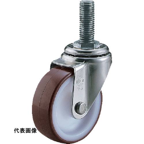 ユーエイ ねじ込み式 自在 キャスター ウレタン 車輪径50mm Sタイプ ST型 ネジ寸法M12×35ピッチ1.75 [ST-50UR-M12-35] 販売単位：1(4.0)