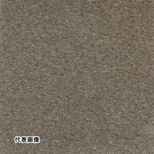 大島屋 日本製タイルカーペット ブラウン 50×50cm [STC-10] STC10 販売単位：1