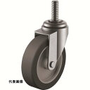 ユーエイ ねじ込み式 自在 ステンレスキャスター エラストマー 車輪径50mm Eタイプ SUS-ET型 ネジ寸法M12×35ピッチ1.75 [SUS-ET-5...