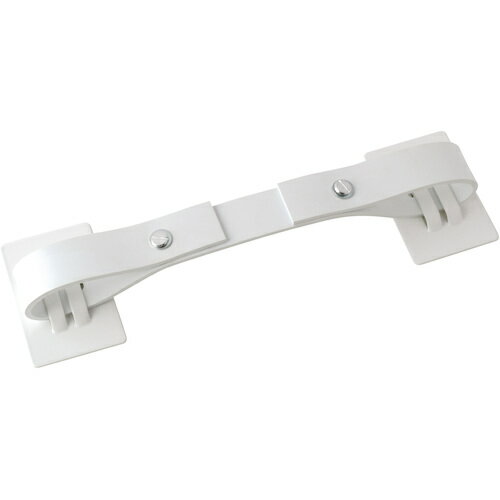 ティーエフサービス 転倒防止粘着金具 ティープレート冷蔵庫用 両端粘着固定 ホワイト 2個入 強度約200..