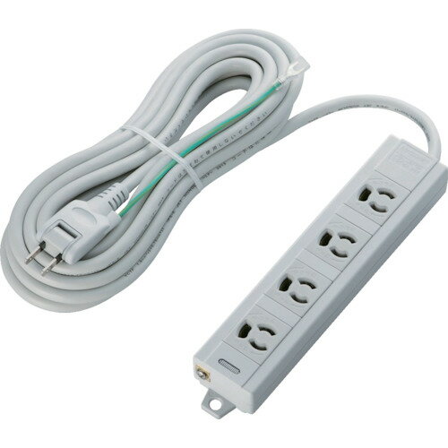 ELECOM RoHs準拠OAタップ 3P 4個口 マグ�