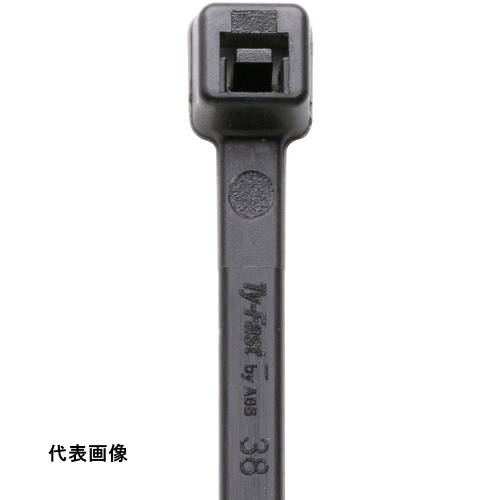 TY-Fast Ty-Fast(タイファスト)産業用ケーブルタイ(結束バンド) 耐候・耐熱グレード(黒色)(大袋) 幅4.8..