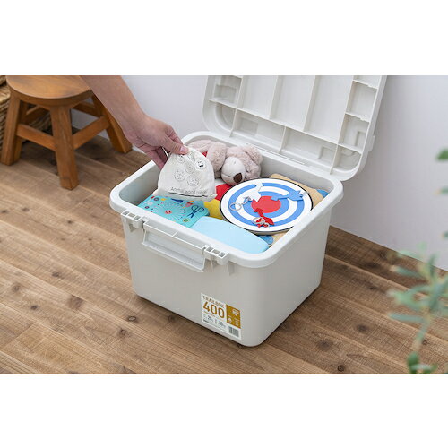IRIS 296411 TRAILBOX 400 ホワイトアッシュ [TRB-400-WA] TRB400WA 販売単位：1