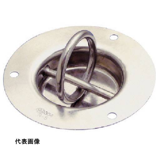 水本 ステンレス 埋め込みリングフック 径70mm [UR-3] 販売単位：1