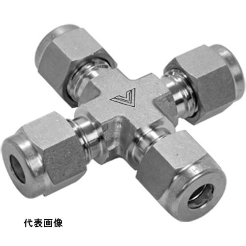 Fujikin ニューV-Lok 2圧縮リング喰い込み式 ステンレス鋼製 [VUWX-3.2-V] VUWX3.2V 販売単位：1 送料無料
