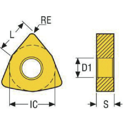 ���� ����ISO�ͥ����󥵡���(Ķ��/������å�) CP500 [WNMG080408-MF4 CP500] WNMG080408MF4 10���å� ����̵��