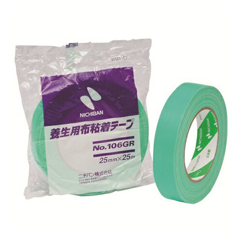 ニチバン 布養生用106GR-30 30mm×25m [106GR-30] 48セット 送料無料