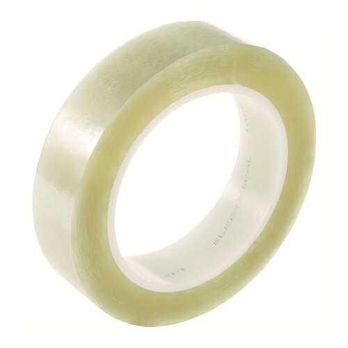 4562434370402｜479-9208 [1318CLEAR25] 1販売商品画像については実際の製品と異なる場合がございます。あくまでも商品のスペックをご確認の上ご注文をお願いいたします。※この商品は受注発注の商品です。その為メーカーに在庫がない場合がございます。その場合は大変申し訳ございませんがキャンセルとさせて頂きます。予めご了承下さい。479-9208特長汎用タイプの絶縁テープです。重ね貼りが可能です。用途透明性が必要な用途に。トランス・コイルの電気絶縁用。電子部品の絶縁用途。仕様色：透明幅(mm)：25長さ(m)：66厚さ(mm)：0.06仕様2粘着力：3.3N/10mm引張強度：44N/10mm耐熱区分：130℃UL規格対応 (File E17385)UL温度定格：130℃非難燃性材質_仕上基材:ポリエステルフィルム粘着剤:アクリル系質量160.000G注意商品特性上、細幅の商品についてはテープ本体と巻き芯にずれが生じている場合がございますが、品質には問題ございません。原産国台湾JANコード4562434370402「ルーペスタジオ」では、拡大鏡(虫眼鏡/ルーペ)、双眼鏡、単眼鏡、望遠鏡などのレンズ製品を主に取り扱っております。工具製品は常には在庫しておらずお取りよせとなります。ご了承下さい。絶縁テープ 絶縁テープ3M ポリエステル電気絶縁テープ 関連商品へ
