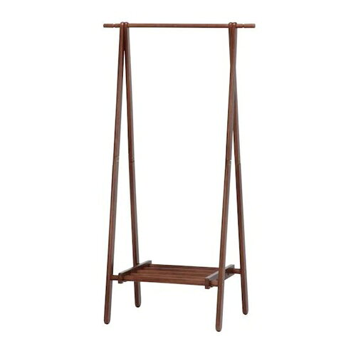 4953980151926｜542-7353 [15192 ] 1販売 商品画像については実際の製品と異なる場合がございます。あくまでも商品のスペックをご確認の上ご注文をお願いいたします。※この商品は受注発注の商品です。その為メーカーに在庫がない場合がございます。その場合は大変申し訳ございませんがキャンセルとさせて頂きます。予めご了承下さい。542-7353特長掛けるだけの簡単収納です。バッグや帽子などの小物類もまとめて収納できます。折りたたみ可能なので、使用時以外は省スペースに収納することができます仕様奥行(mm)：450高さ(mm)：1478色：ブラウン間口(mm)：800質量4.800KG原産国ベトナムJANコード4953980151926「ルーペスタジオ」では、拡大鏡(虫眼鏡/ルーペ)、双眼鏡、単眼鏡、望遠鏡などのレンズ製品を主に取り扱っております。工具製品は常には在庫しておらずお取りよせとなります。ご了承下さい。洗濯用品 ハンガー不二貿易 木製ハンガー 関連商品へ