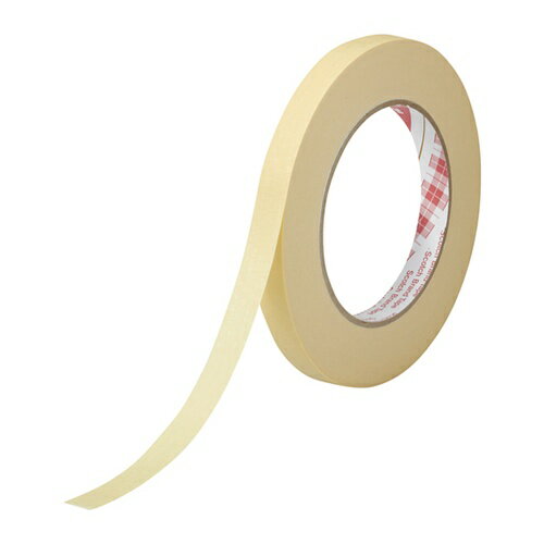 3M 耐熱性クレープマスキングテープ 214ー3MNE 12mmX50m [214-3MNE 12X50] 販売単位：1(4.0)