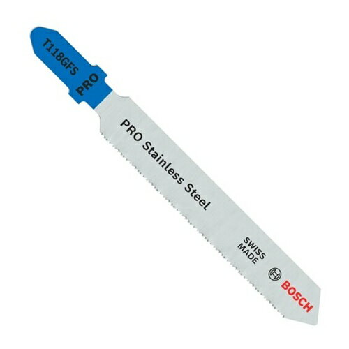 ボッシュ ジグソーブレード バイメタル【ステンレス用】T‐118GFS [2608636496] 2608636496 販売単位：1