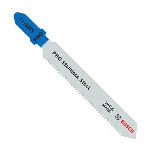 ボッシュ ジグソーブレード バイメタル【ステンレス用】T‐118EFS [2608636497] 2608636497 販売単位：1