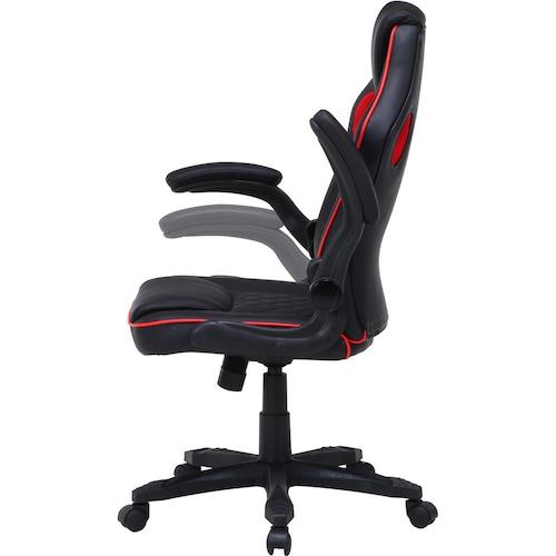 不二貿易 ゲーミングチェアシグナル レッド [15506] 15506 販売単位:1 送料無料 [2]