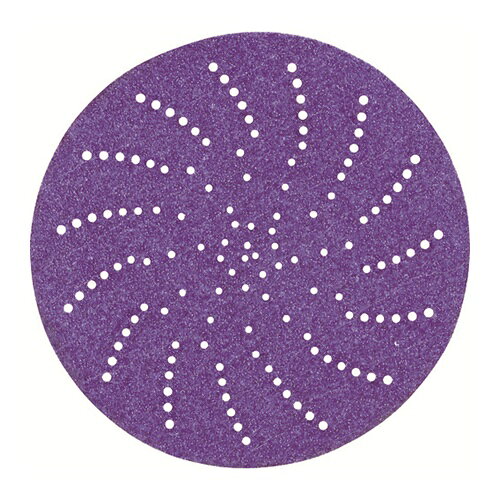 4549395868810｜125-8951 [31473AADB ] 1販売 商品画像については実際の製品と異なる場合がございます。あくまでも商品のスペックをご確認の上ご注文をお願いいたします。※この商品は受注発注の商品です。その為メーカーに在庫がない場合がございます。その場合は大変申し訳ございませんがキャンセルとさせて頂きます。予めご了承下さい。125-8951特長キュービトロン2研磨砥粒を採用し、圧倒的な切れのよさを実現しています。渦巻状にデザインされた穴により、研磨カスの排出性を高め、目詰まりを低減させ切削性・研磨持続性を向上させます。ディスクパッドへの装着の際に穴位置を合わせず装着できます。用途金属塗装のパテ・サーフェーサー・焼き付け塗装面の研磨・金属表面の肌ならし研磨。バリ取り、色はぎ、足付けなどの作業に。仕様粒度(#)：320外径(mm)：127色：紫最高使用回転数(rpm)：9000穴有無：有仕様2最高使用周速度：58.9m/s(3533m/min)ワンタッチタイプ穴あり材質_仕上基材：紙砥粒：セラミック砥粒、酸化アルミニウム質量300.000G注意この商品は、一般消費者様向けの製品ではない為、表示や取扱説明書等が一般消費者様向けに表記・同梱されておりません。原産国アメリカJANコード4549395868810「ルーペスタジオ」では、拡大鏡(虫眼鏡/ルーペ)、双眼鏡、単眼鏡、望遠鏡などのレンズ製品を主に取り扱っております。工具製品は常には在庫しておらずお取りよせとなります。ご了承下さい。サンダー用ペーパー Wアクションサンダー用ペーパー3M キュービトロン2 クリーンサンディングディスク 関連商品へ