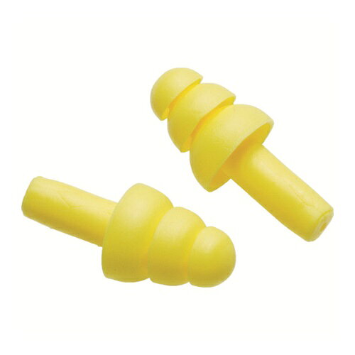 4987580173958｜366-6018 [3404003] 1販売 商品画像については実際の製品と異なる場合がございます。あくまでも商品のスペックをご確認の上ご注文をお願いいたします。※この商品は受注発注の商品です。その為メーカーに在庫がない場合がございます。その場合は大変申し訳ございませんがキャンセルとさせて頂きます。予めご了承下さい。366-6018特長柄の部分を持って耳に入れることができ、洗って再使用できるので衛生的です。3段フランジ形状が、耳にフィットします。用途一般作業、研磨作業、溶接作業用。仕様コード：無サイズ：フリーNRR値(dB)：25仕様2NRR値：25dBANSI S3.19-1974に基づく遮音性能3段フランジ形状材質_仕上耳栓本体:熱可塑性エラストマー(TPR)質量1.000G注意この商品は、一般消費者様向けの製品ではない為、表示や取扱説明書等が一般消費者様向けに表記・同梱されておりません。原産国アメリカJANコード4987580173958「ルーペスタジオ」では、拡大鏡(虫眼鏡/ルーペ)、双眼鏡、単眼鏡、望遠鏡などのレンズ製品を主に取り扱っております。工具製品は常には在庫しておらずお取りよせとなります。ご了承下さい。耳栓 耳栓3M E−A−R［［TM上］］ ウルトラフィット 関連商品へ
