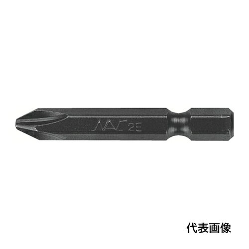 ナック ドライバービット シングル 差込6.35xNo.2x45L [37S245] 販売単位：1