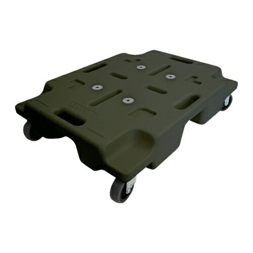 エクソム スタッキング式平台車 カサネル 4560F(カーボンブラック) 600×450 [4560F-CB] 4560FCB 販売単位：1 送料無料