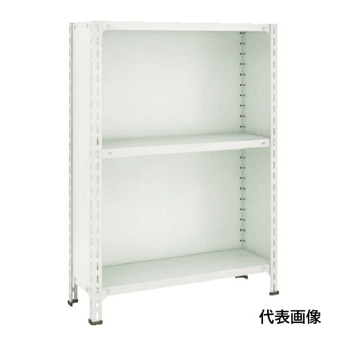 ｜779-8911 [53W23] 1販売商品画像については実際の製品と異なる場合がございます。あくまでも商品のスペックをご確認の上ご注文をお願いいたします。※この商品は受注発注の商品です。その為メーカーに在庫がない場合がございます。その場合は大変申し訳ございませんがキャンセルとさせて頂きます。予めご了承下さい。779-8911仕様間口(mm)：890奥行(mm)：615高さ(mm)：1504有効間口(mm)：801色：ネオグレー棚段数(段)：3均等積載量(kg/段)：100最大積載量(kg/台)：1000棚板調整ピッチ(mm)：50組立目安：2人40分タイプ：単体型仕様2軽量棚背板・側板付875X600X1500天地3段ネオグレ材質_仕上本体:スチール（粉体塗装）ベース:ポリプロピレン（再生材100％使用）質量0.000G原産国日本「ルーペスタジオ」では、拡大鏡(虫眼鏡/ルーペ)、双眼鏡、単眼鏡、望遠鏡などのレンズ製品を主に取り扱っております。工具製品は常には在庫しておらずお取りよせとなります。ご了承下さい。書架 スチール製軽量ボルト式棚（背板・側板付）TRUSCO スチールラック 軽量棚背板・側板付 関連商品へ