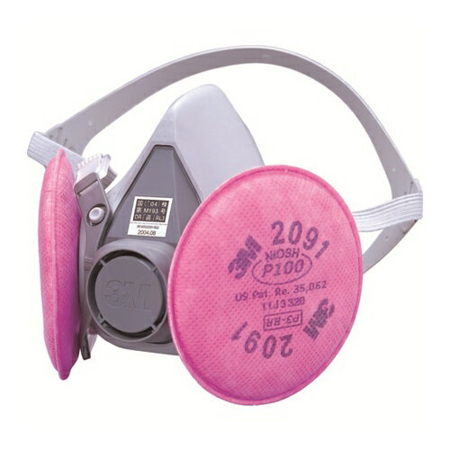 3M 取替式防じんマスク(RL3国家検定合格品) 6000/2091-RL3 Sサイズ [6000/2091-RL3...