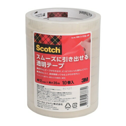 8850304233770｜686-4114 [6003123510P ] 1販売 商品画像については実際の製品と異なる場合がございます。あくまでも商品のスペックをご確認の上ご注文をお願いいたします。※この商品は受注発注の商品です。その為メーカーに在庫がない場合がございます。その場合は大変申し訳ございませんがキャンセルとさせて頂きます。予めご了承下さい。686-4114特長高い透明性で黄ばみにくく、長時間経っても仕上がりきれいです。軽やかにテープが引き出せ、ピリピリといった音もしにくいです。変質・変色しにくく、透明度の高いOPPフィルムを採用しています。GPNエコ商品ねっと掲載品です。仕様色：透明幅(mm)：12長さ(m)：35厚さ(mm)：0.045テープカット条件：手で切断可能粘着力(N/10mm)：1.6引張強度(N/10mm)：32紙管サイズ(mm)：77仕様2巻芯径：77mm粘着力：1.6N/10mm引張強度：32N/10mm材質_仕上基材：ポリプロピレンフィルム粘着剤：アクリル系質量143.000G原産国アメリカJANコード8850304233770「ルーペスタジオ」では、拡大鏡(虫眼鏡/ルーペ)、双眼鏡、単眼鏡、望遠鏡などのレンズ製品を主に取り扱っております。工具製品は常には在庫しておらずお取りよせとなります。ご了承下さい。事務用テープ 事務用テープ3M スコッチ（R） スムーズに引き出せる透明テープ 関連商品へ