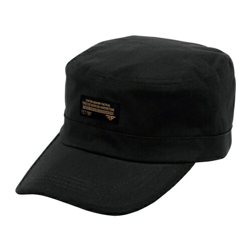 カジメイク 6505 ワークキャップ ブラック フリー [6505-91-F] 650591F 販売単位：1