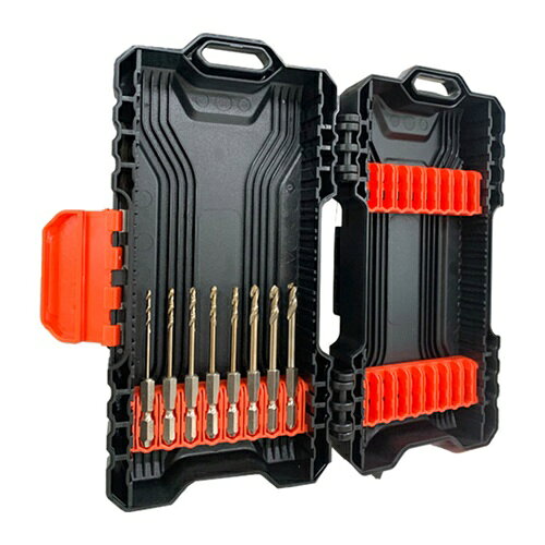 樂天商城 - BIC TOOL 【数量限定】 六角軸ステンレス用 月光ドリル コバルトショート プラチナBOX 8本セット [6GKS-8PB] 6GKS8PB 販売単位：1 送料無料