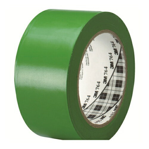 3M ラインテープ 764 緑 50.8mm×32.9m [764 GRE 50X32] 764GRE50X32 販売単位：1