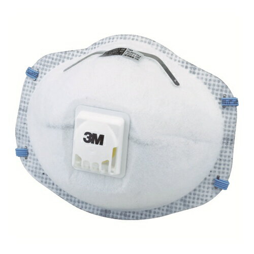 3M 使い捨て式防じんマスク 活性炭入り 8577 DL2 排気弁付き(10枚入) [8577 DL2] 販売単位：1 送料無料