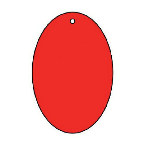 ユニット 赤無地板 楕円型 5枚組 エコユニボード 60×40×2厚 [886-44] 販売単位：1