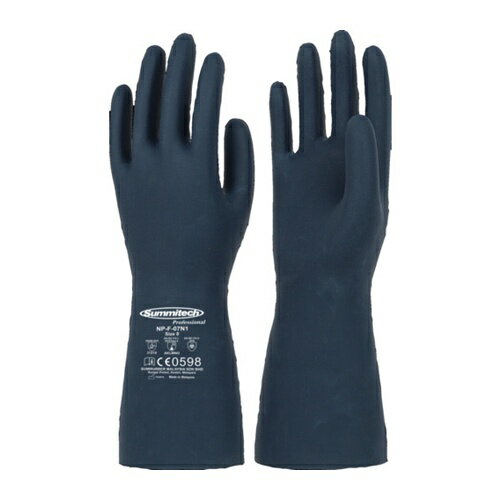 サミテック 耐油・耐溶剤手袋 サミテックNP-F-07N1 LL ダークブルー [9777] 9777 販売単位：1